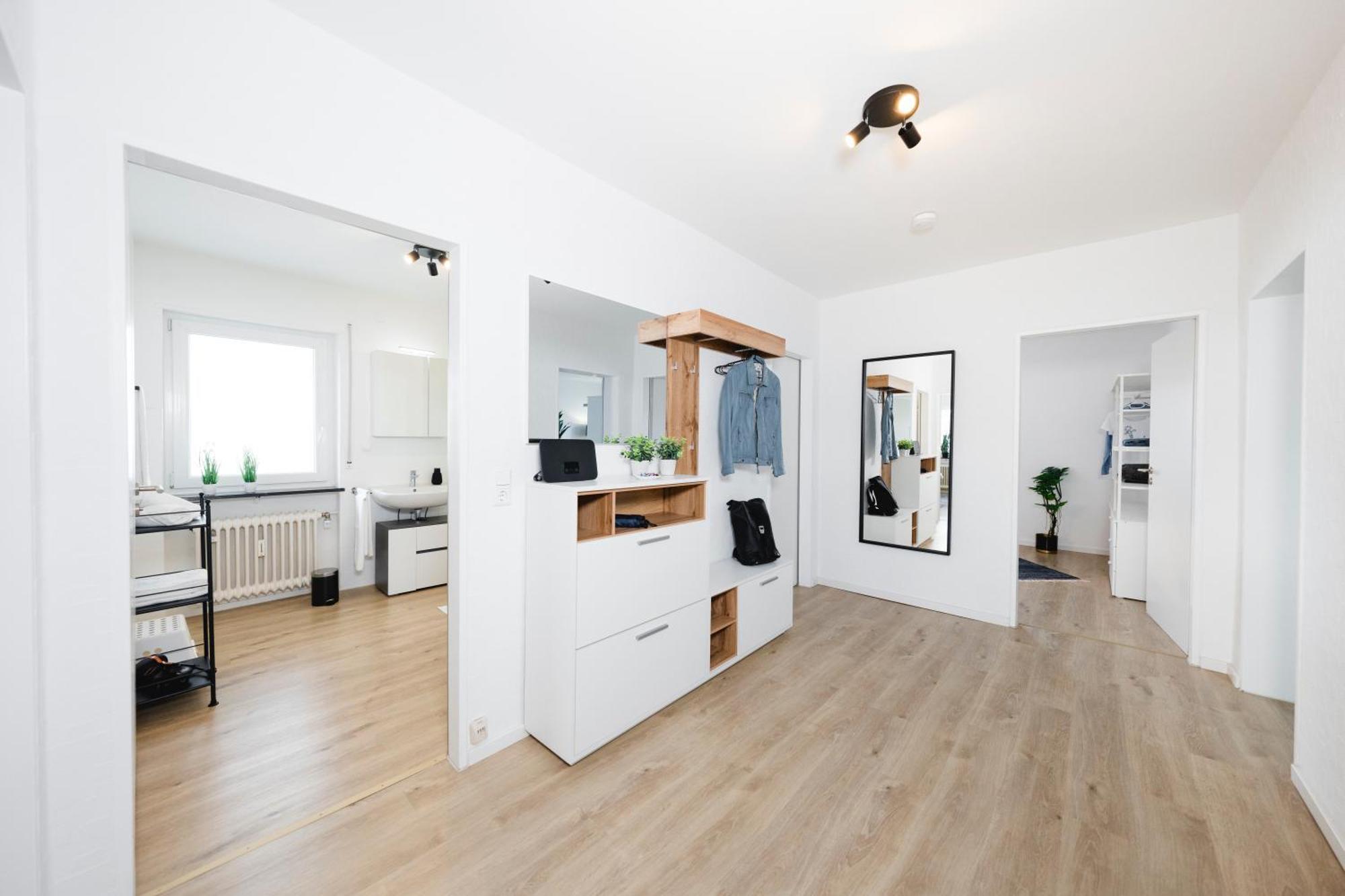 Stadtrand Oase Karlsruhe Mit Balkon Exterior foto